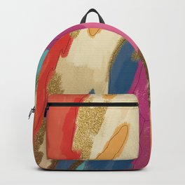 Bark Colorful Abstract Backpack