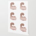 Sparkling Rose Gold Cheshire Cat Wallpaper By Roseaesthetic Society6