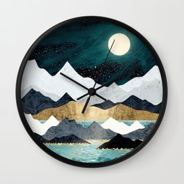 Ocean Stars Wall Clock