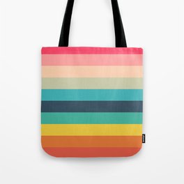 Colorful Timeless Stripes Totetsu Tote Bag