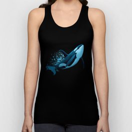 "The Dreamer" by Amber Marine ~ Orca / Killer Whale Art, (Copyright 2015) Tank Top