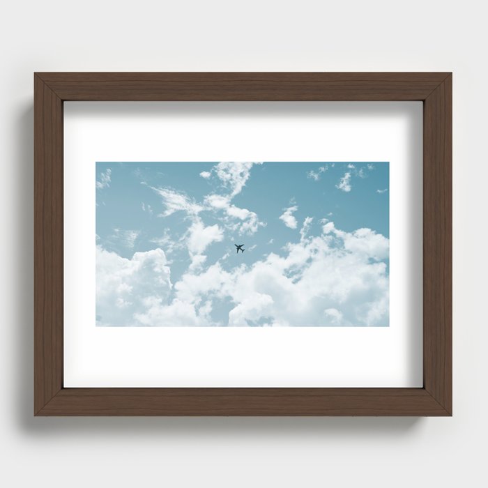 SOLE PLANE Recessed Framed Print