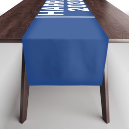 It Was Meant To Be Her - HARRIS biden - Blue Table Runner