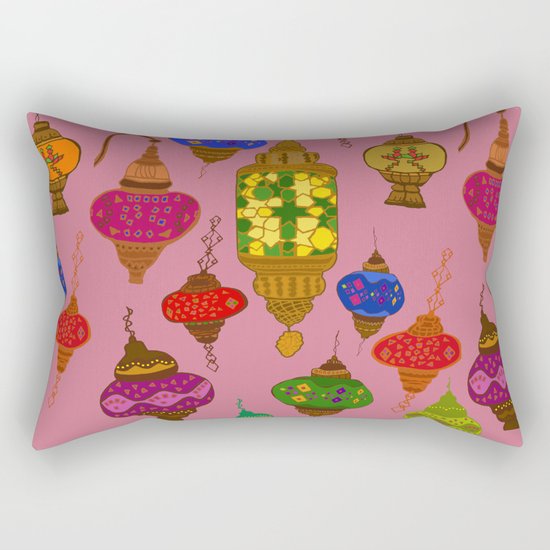 Istanbul lamps Rectangular Pillow