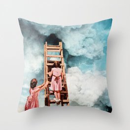 ESCAPE ROUTE by Beth Hoeckel Throw Pillow
