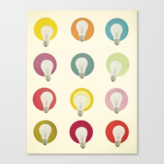 Bright Ideas Canvas Print