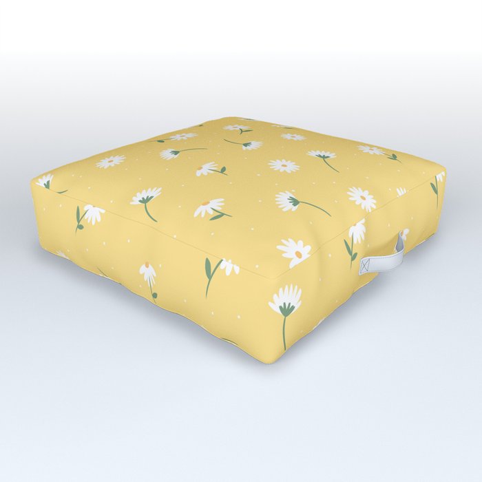 Little Daises Outdoor Floor Cushion