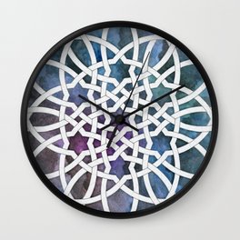 Galaxy Cutout Wall Clock