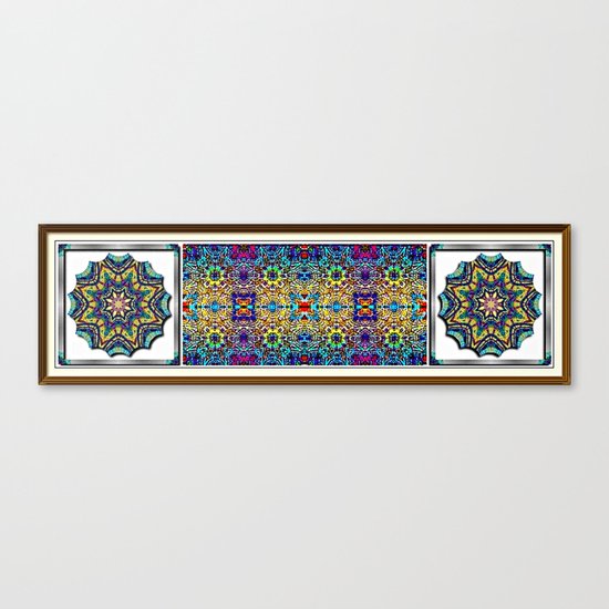 Deco Garden 3 Canvas Print