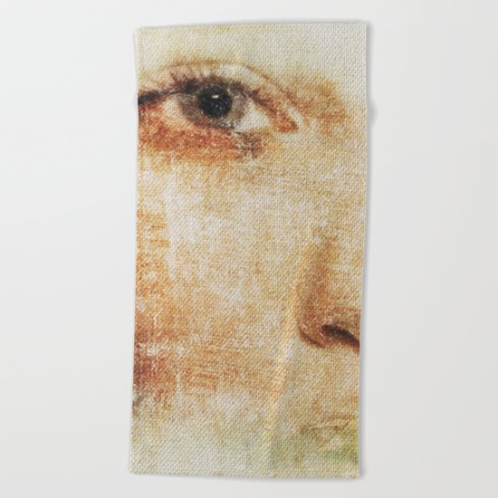 Mist People Beach Towel