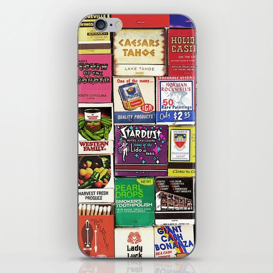 Antique Matchbooks iPhone & iPod Skin
