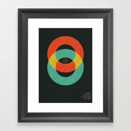 Double Vision Framed Art Print