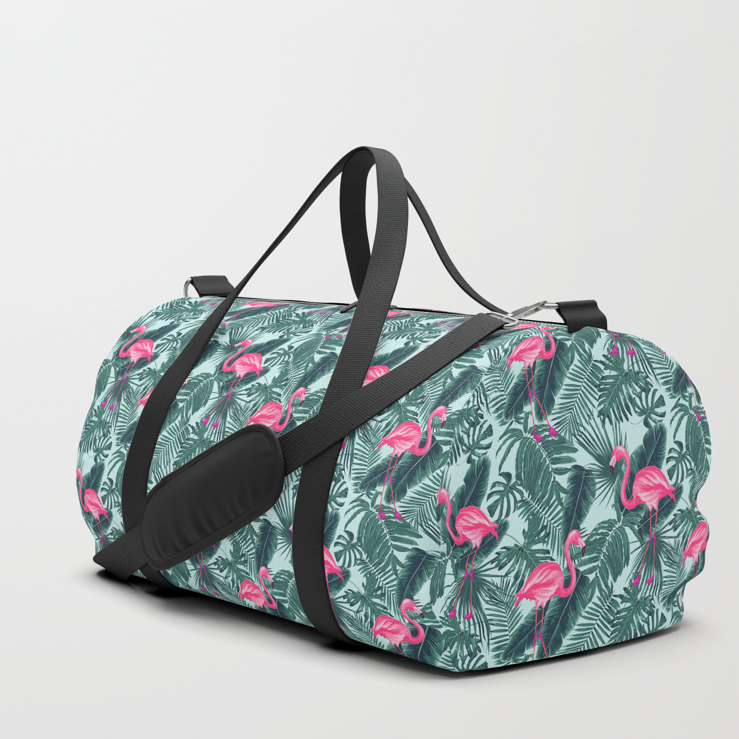 flamingo duffle bag