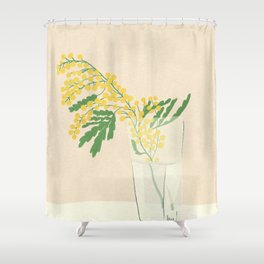 Delicate flowers Shower Curtain