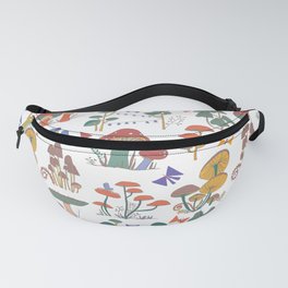 Field of Mushrooms Sungold Fanny Pack