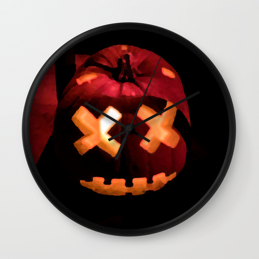 Digital Painting Of One Beautifully Craved Scary Halloween