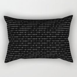 binary code pattern Rectangular Pillow