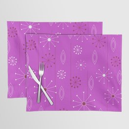 Mid century Holidays in Purple Placemat
