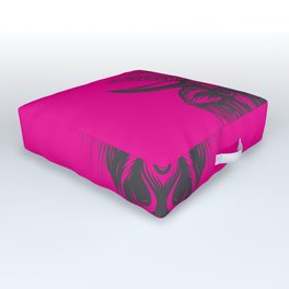 Pink Highland Cow Outdoor Floor Cushion | Animal, Kitchen, Scottish, Highlandcow, Cow, Nursery, Scotland, Shirleymacarthur, Cute, Graphicdesign 