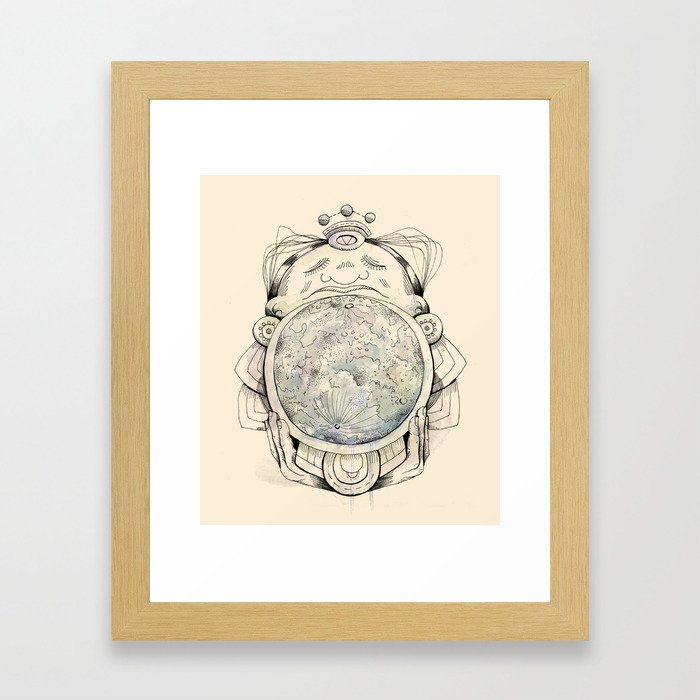 Child from the Bellybutton of the Moon Framed Art Print