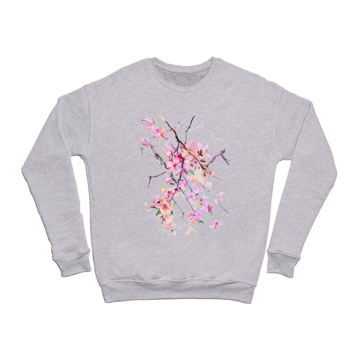 Floral cherry shop blossom crewneck