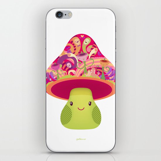 Mrs. Shroom iPhone & iPod Skin