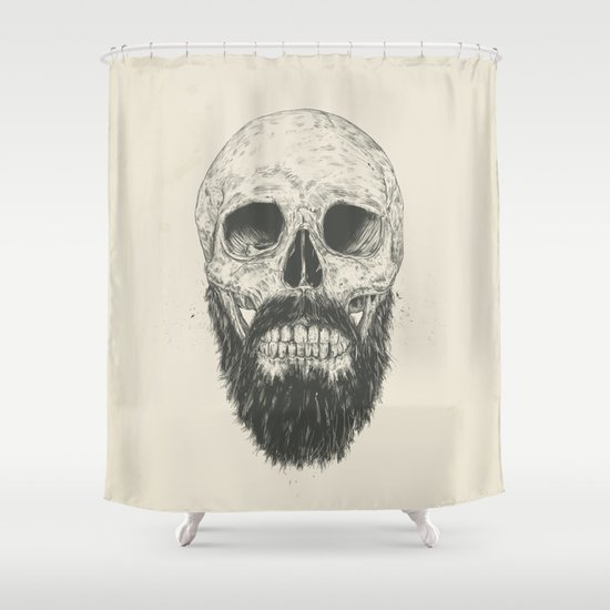 The beard is not dead Shower Curtain