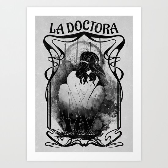 Dottore de La Peste Art Print