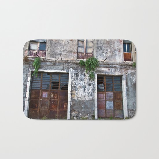 Old Sicilian facade of Taormina Bath Mat