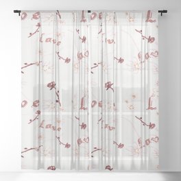 Dotted Love Sheer Curtain