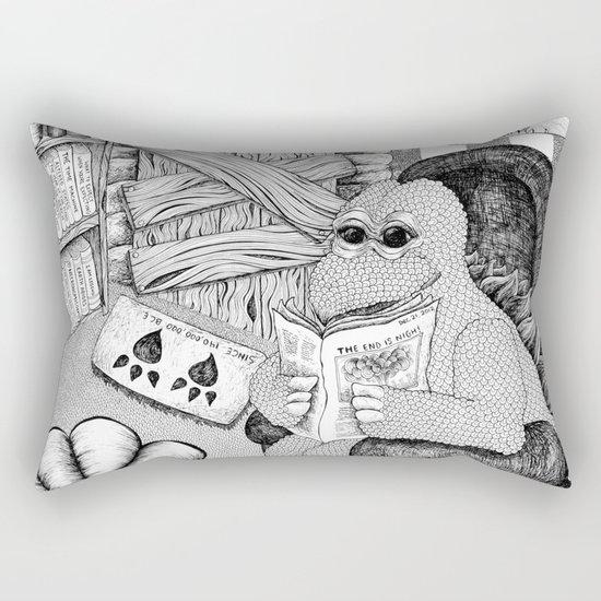The End is Nigh Rectangular Pillow