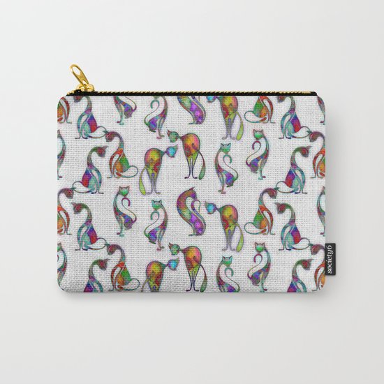 Cats - Colorful Characters Carry-All Pouch