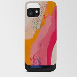 Abstract Line Shades iPhone Card Case