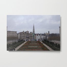 Brussels Metal Print | Architecture, Photo 