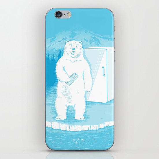 Save the polar bears, make more ice cubes. iPhone & iPod Skin