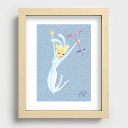 Bubbles as Harmony Bunny Recessed Framed Print