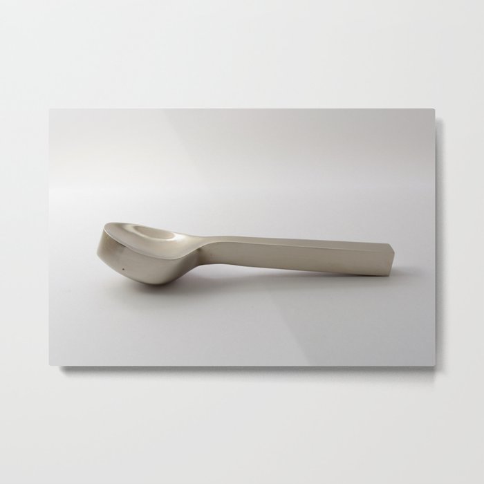 The thick spoon Metal Print