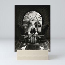 Room Skull B&W Mini Art Print