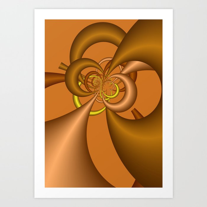 fractal design -50- Art Print