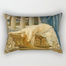 Pandora by Walter Crane Rectangular Pillow