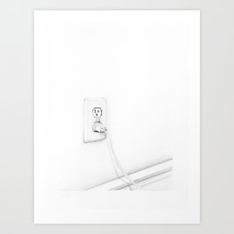 Electrical Outlet Art Print