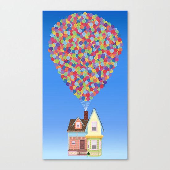 Up Canvas Print
