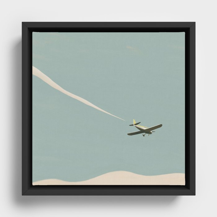 Cessna Airplane Framed Canvas