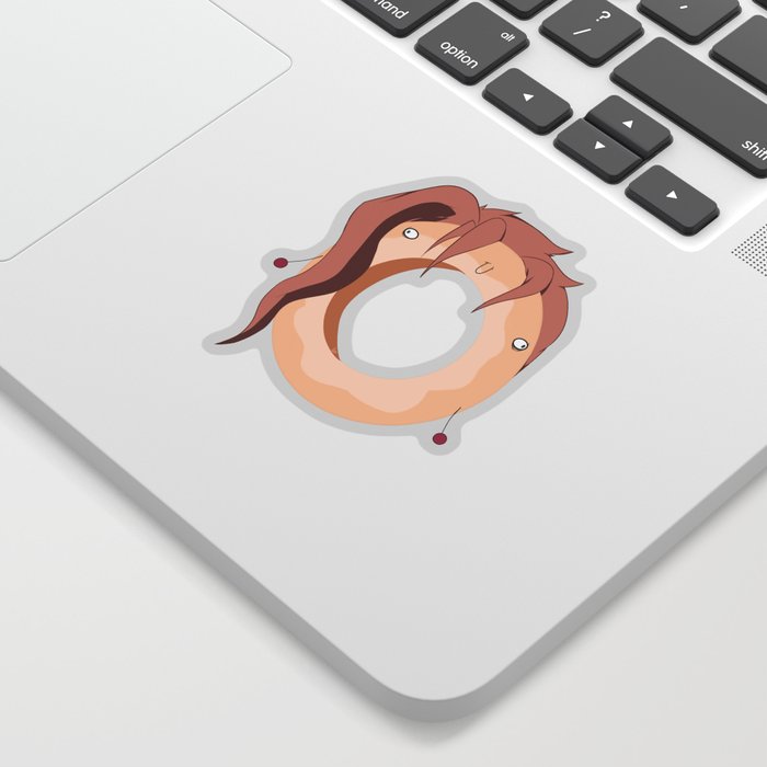 Kakyoin Donut Boi Sticker By Artsyfartsywip Society6