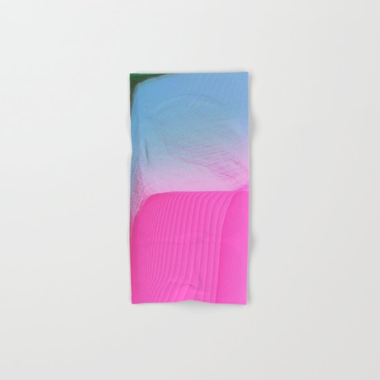 Beach Day -glitch- Hand & Bath Towel