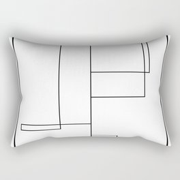 Rectangles Rectangular Pillow