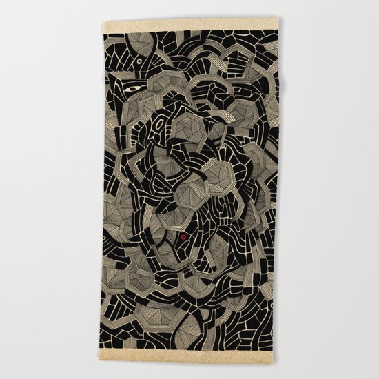 - spectral - Beach Towel