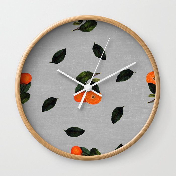 oranges Wall Clock