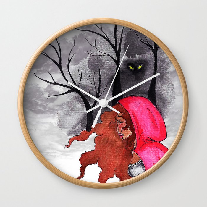 Do You Fear What Lies in the Woods? Wall Clock