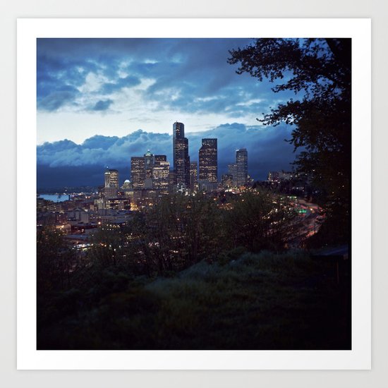 Seattle Art Print